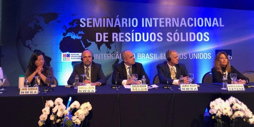 Palestra internacional de resíduos sólidos